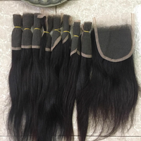 5by5 straight closures